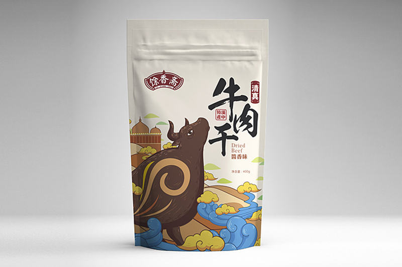 牛肉干包裝設(shè)計有什么技巧？