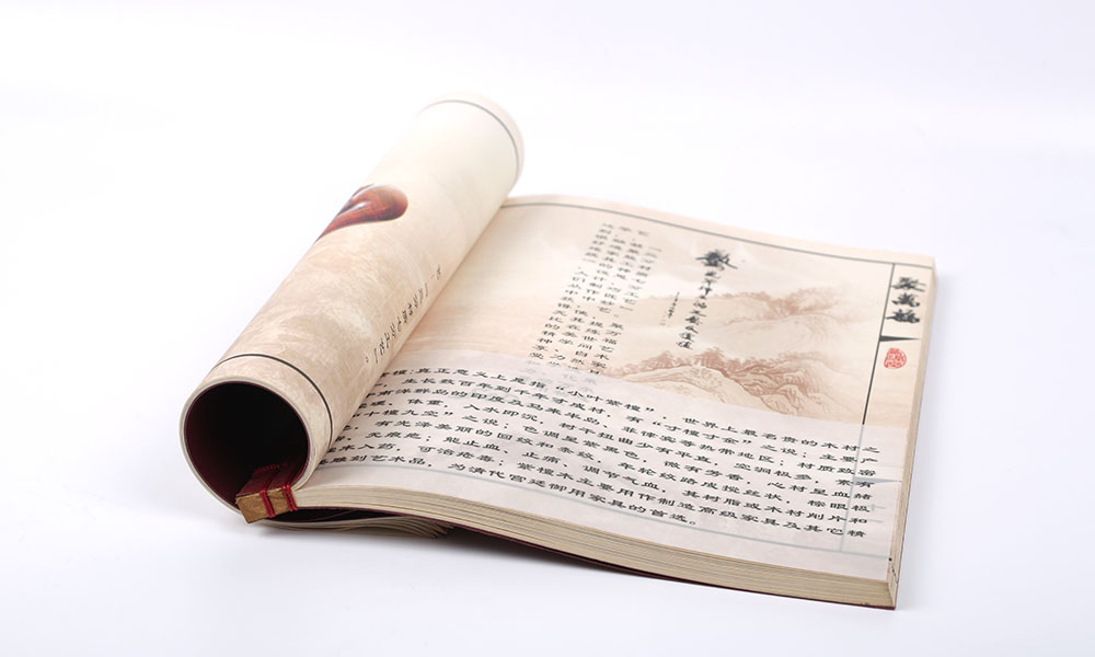 公司宣傳冊字體效果圖